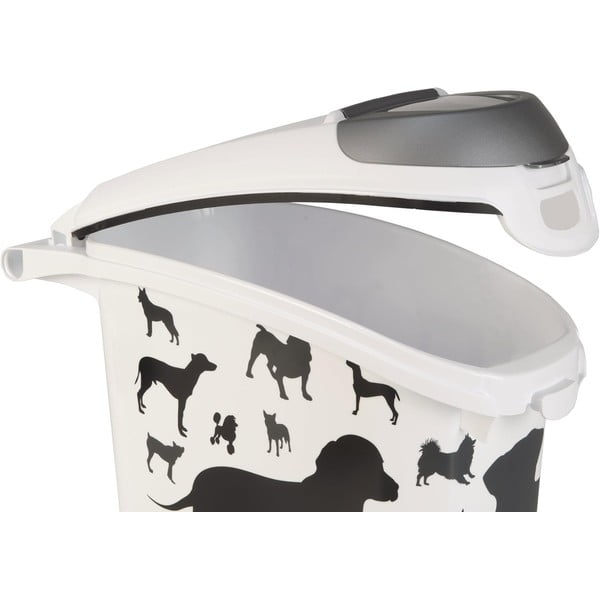 Bela posoda za pasjo hrano Curver, 23 l-image-3