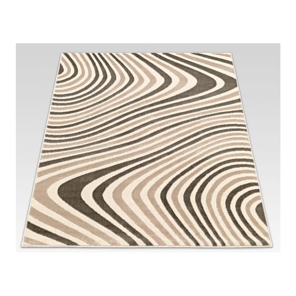 Preproga Webtappeti Reflex Brown Stripes, 290 x 200 cm