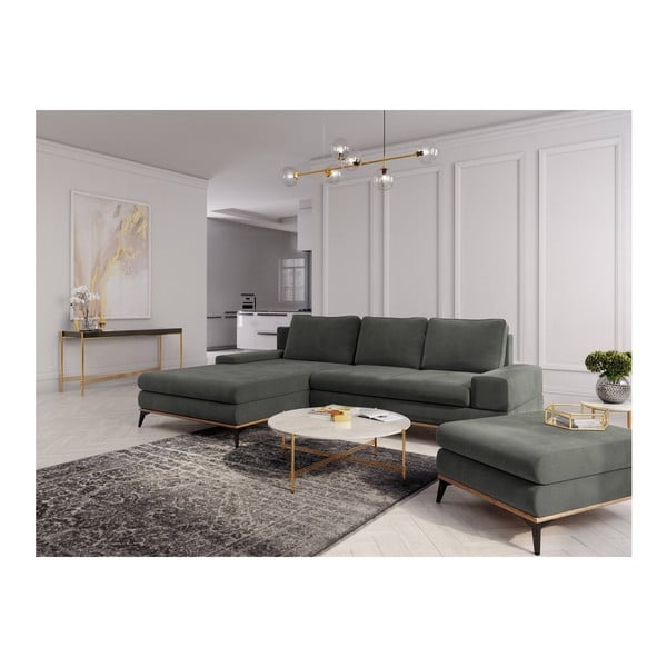 Temno siv puf Windsor & Co Zofe Planet-image-3