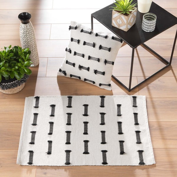 Kremno bela pralna preproga 50x80 cm Juline – douceur d'intérieur-image-4