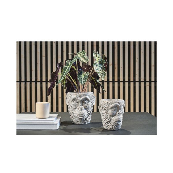 Betonski okrasni cvetlični lonec ø 22 cm Calbe – Villa Collection-image-1