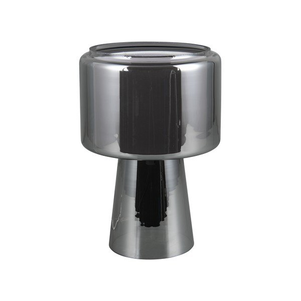 Siva namizna svetilka (višina 29 cm) Rocka – Trio