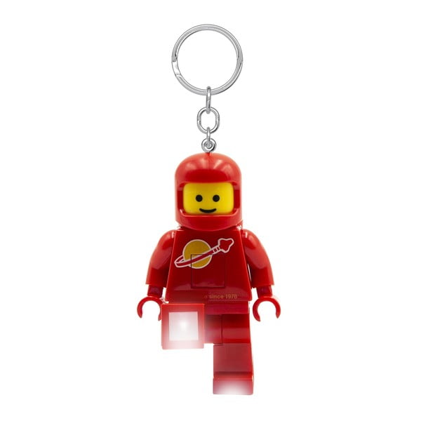 Rdeč obesek za ključe z lučko Spaceman – LEGO®-image-2