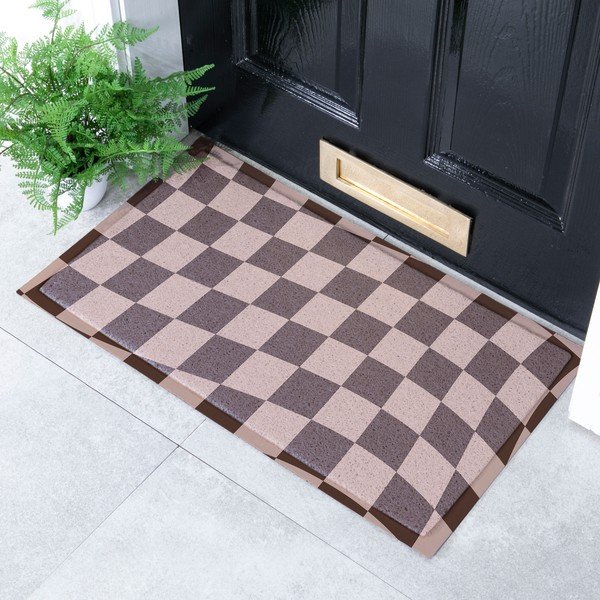 Predpražnik iz PVC-ja 40x70 cm Checkerboard – Artsy Doormats-image-1