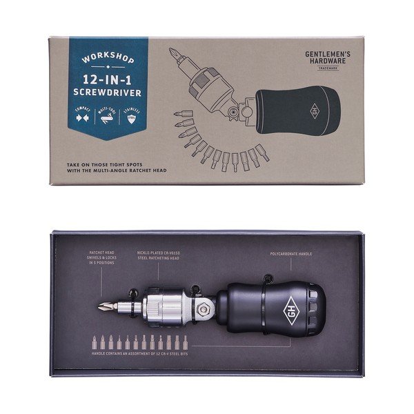 Izvijač z 12 nastavki Gentlemen´s Hardware-image-3