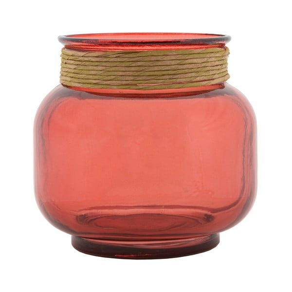 Rožnata vaza iz recikliranega stekla Mauro Ferretti Rope Florero