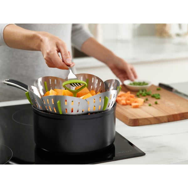 Parnik iz nerjavečega jekla Joseph Joseph Bloom Steel-image-1