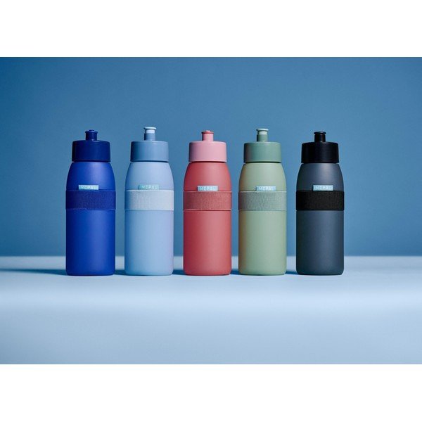 Svetlo rdeča plastična steklenica za vodo 500 ml Ellipse – Mepal-image-1