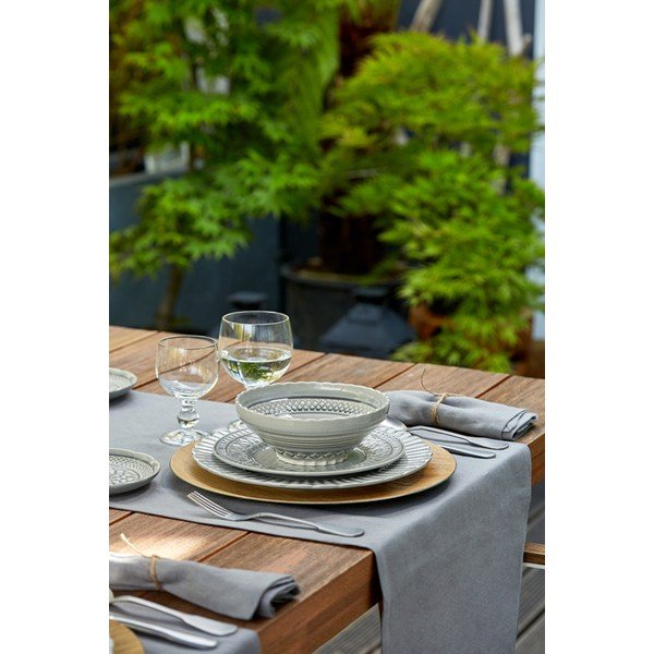 Siva keramična skleda Costa Nova Cristal, ⌀ 18 cm-image-2