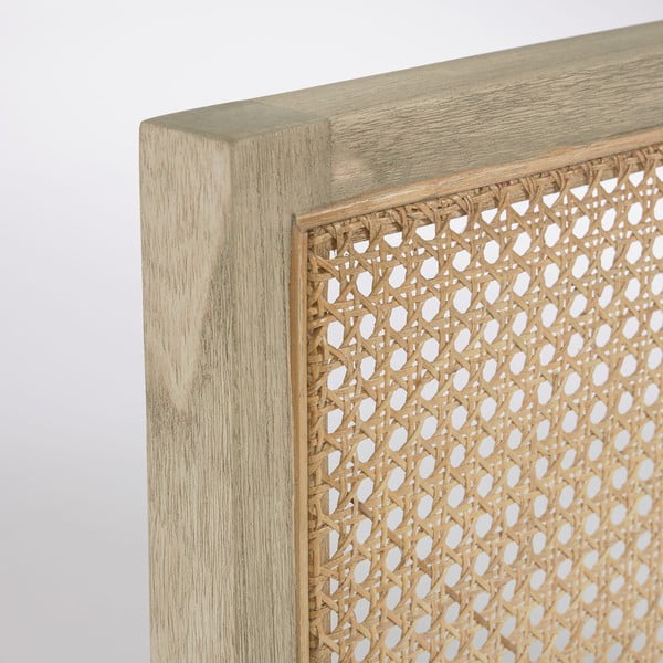 Vzglavje iz ratana v naravni barvi 163x65 cm Rexit - Kave Home-image-1