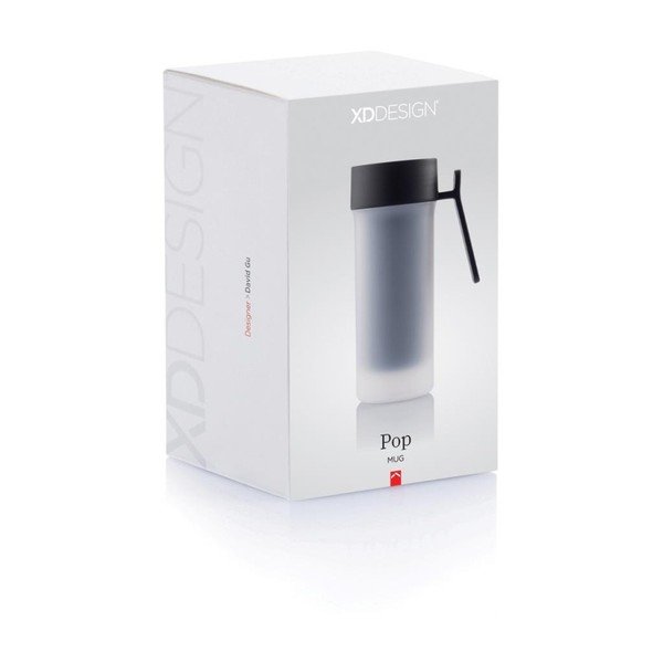 Črn termo vrč XD Design Pop, 275 ml-image-3