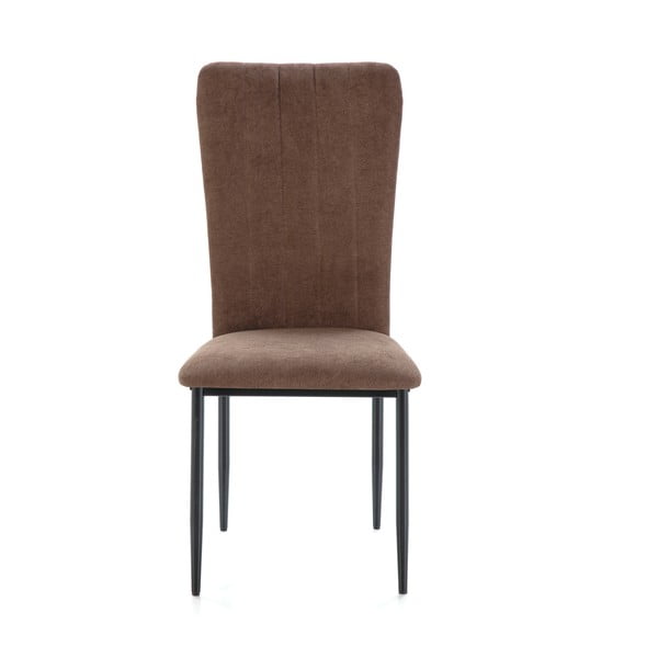 Rjavi jedilni stoli v kompletu 4 ks Holly – Marckeric-image-4