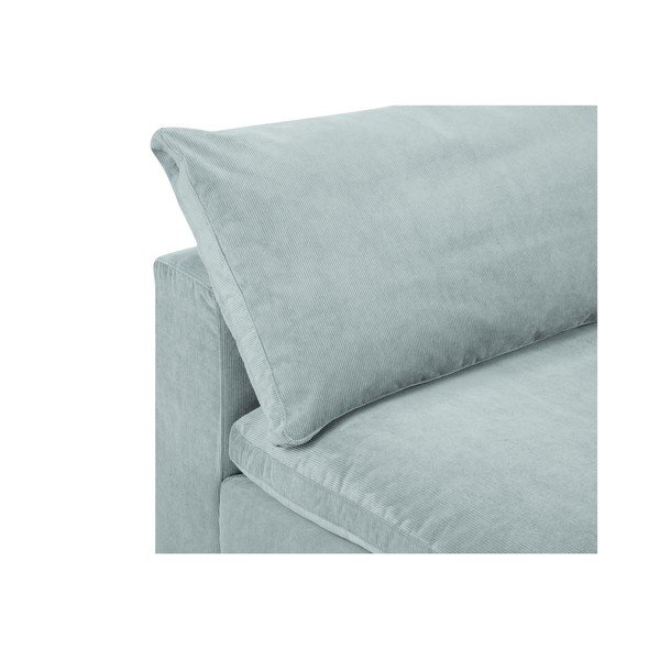 Svetlomoder kotni del modularne zofe Windsor & Co Sofas Galaxy, desni kot-image-1