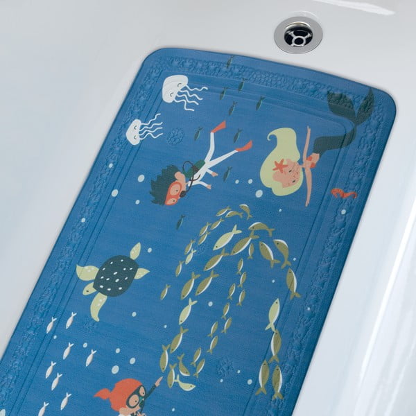 Otroška protizdrsna podloga za kad 36x71 cm Scuba Diver – Spirella-image-1