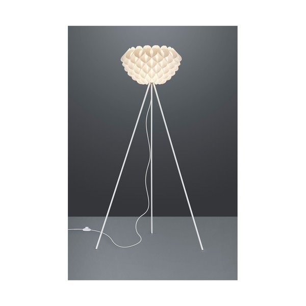 Bela talna svetilka Reality Tilia, višina 155 cm-image-1