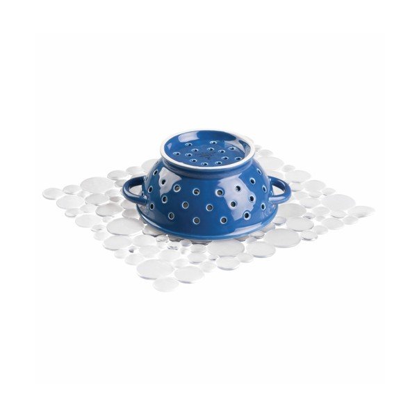 Prozorna podloga za umivalnik InterDesign Blumz, 28 x 30,5 cm-image-2