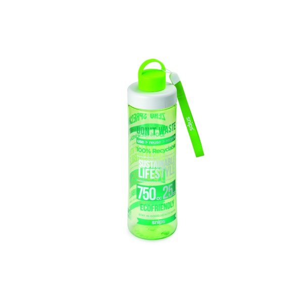 Zelena steklenica za vodo Snips Eco, 750 ml
