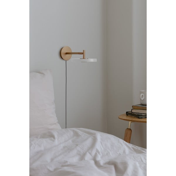 Kremno bela LED zatemnitvena stenska svetilka ø 15 cm Asteria Wall Short – UMAGE-image-1