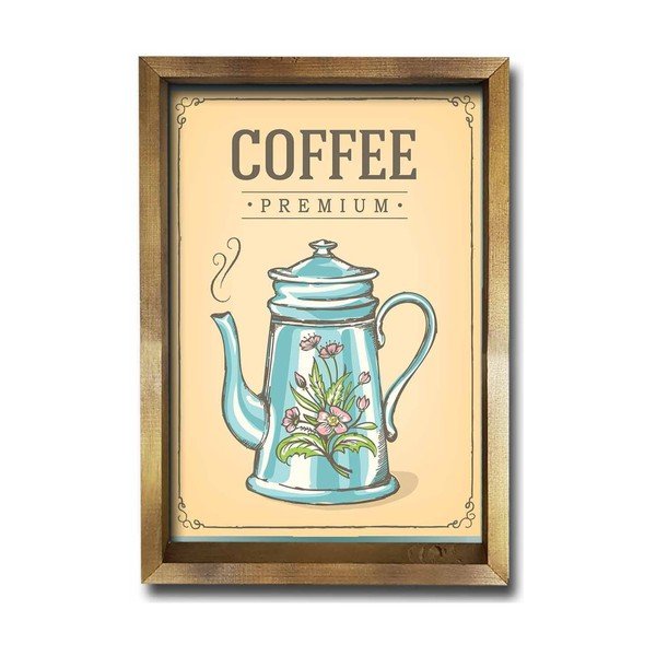 Slika 35x50 cm Coffee Premium – Wallity