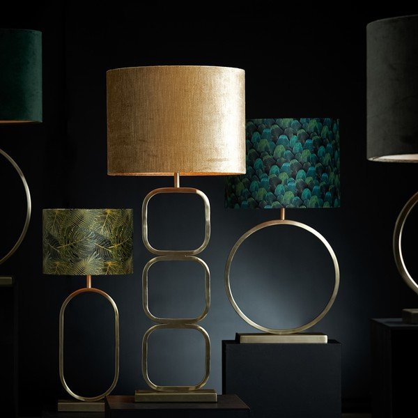 Temno zeleno senčilo ø 30 cm Amazone – Light & Living-image-1