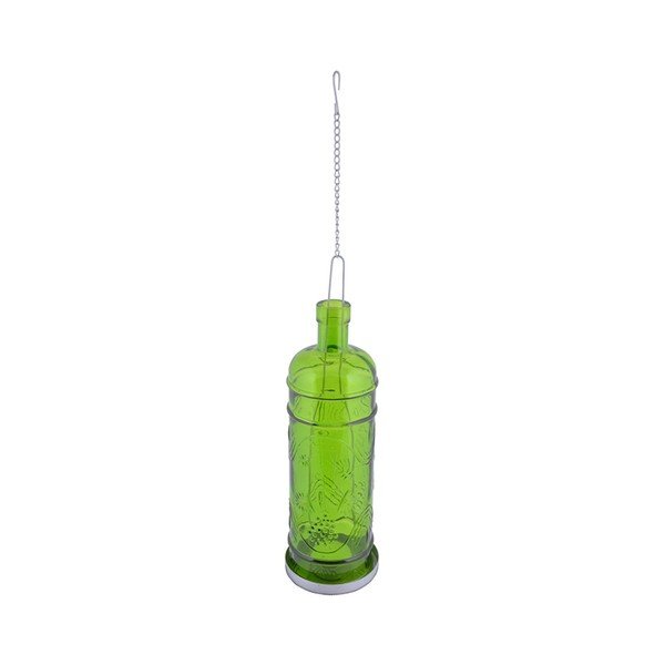 Komplet 3 visečih svečnikov Esschert Design Bottle-image-3
