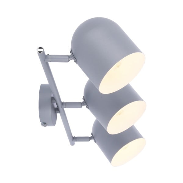 Svetlo modra stropna svetilka s kovinskim senčilom 55x10 cm Azuro – Candellux Lighting-image-4