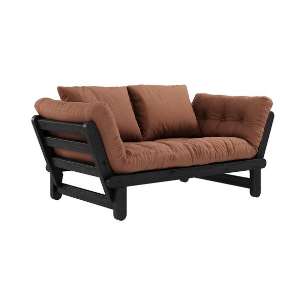Raztegljiv kavč Karup Design Beat Black/Clay Brown-image-3