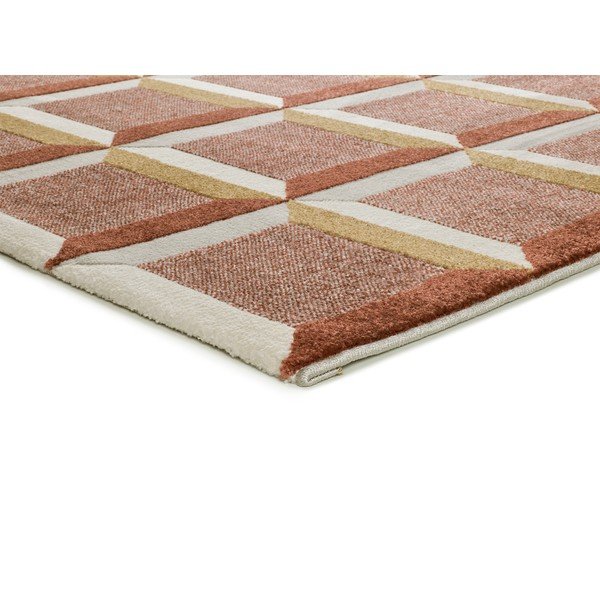 Preproga v barvi terakote 200x290 cm Amara – Universal-image-4