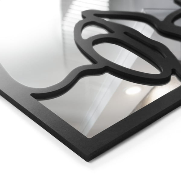 Stensko ogledalo 50x50 cm Rosa - Styler-image-4