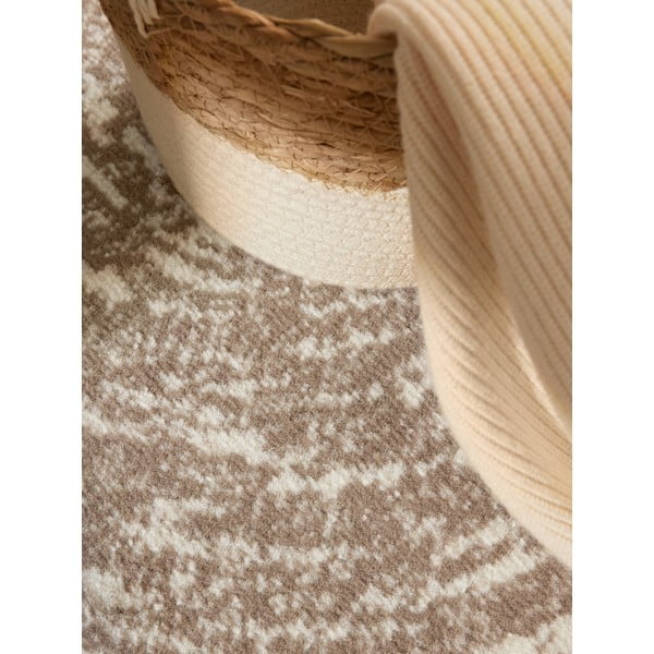 Bež/kremno bela okrogla preproga ø 160 cm Gloria Cavallo – Hanse Home-image-4