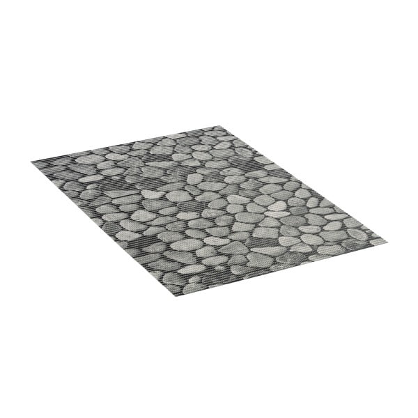 Siva plastična kopalniška preproga 50x80 cm Sassi – Wenko-image-2