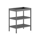 Antracitno siva previjalna miza iz masivne bukve Dino – Vipack