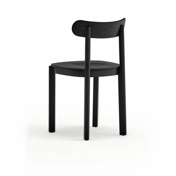 Črn jedilni stol v jesenovem dekorju Nara – Teulat-image-4