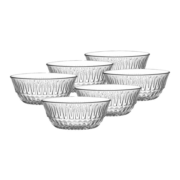 Steklene skledice v kompletu 6 ks 0.345 l – Hermia