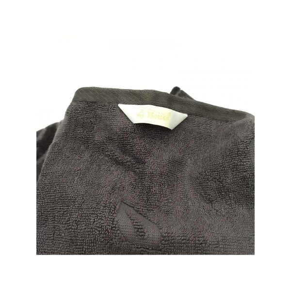 Temno siva bombažna brisača 70x140 cm Skyline – JAHU collections-image-2