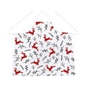 Bombažni predpasnik z božičnim motivom Butter Kings They Are Flying