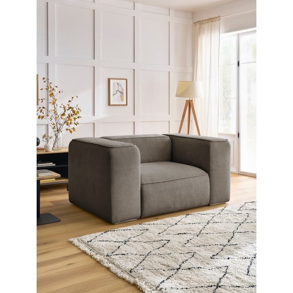 Siv/bež fotelj Zephyr – Bobochic Paris-image-1