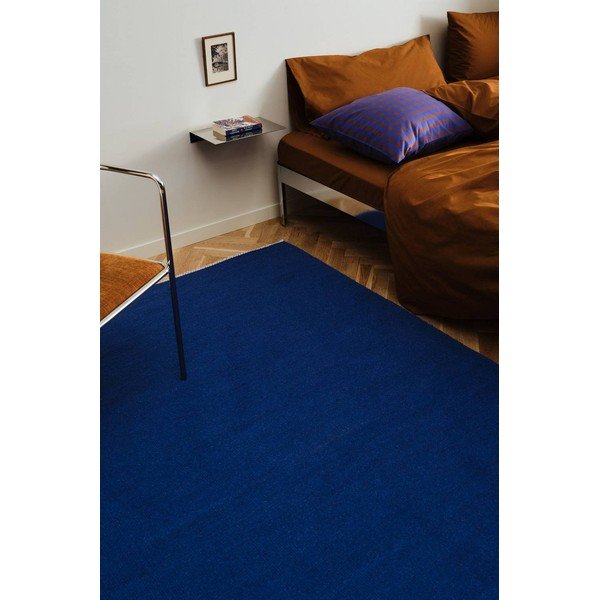 Moder ročno tkan tekač iz mešanice volne 70x200 cm Row – Jotex-image-1