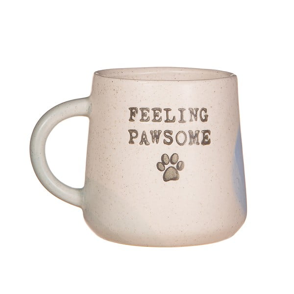 Bež keramična skodelica 350 ml Pawsome Parent – Sass & Belle-image-1