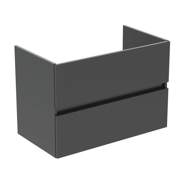 Siva stenska omarica za pod umivalnik 80x55 cm Eurovit+ – Ideal Standard-image-2