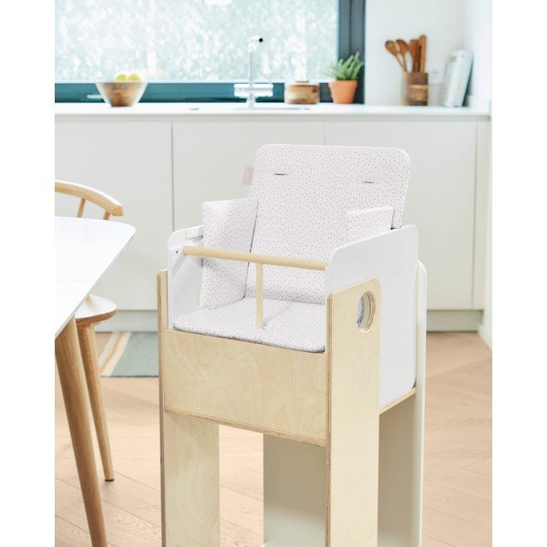 Bela blazina za otroški stolček Nuun – Kave Home-image-1
