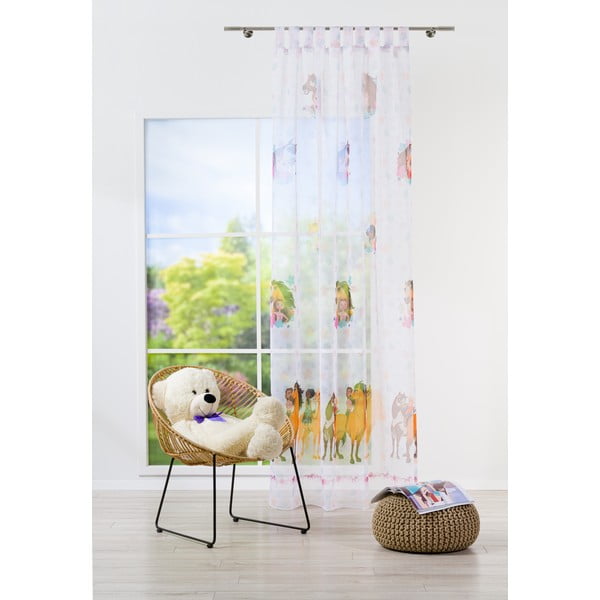 Otroška prosojna zavesa 140x245 cm Spirit - Mendola Fabrics