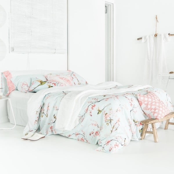 Bombažna prevleka za prešito odejo Happy Friday Basic Chinoiserie, 140 x 200 cm-image-3