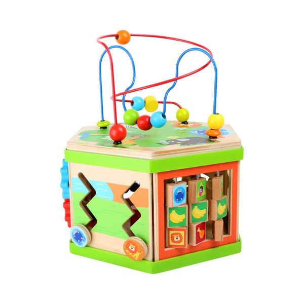 Lesena igrača za razvoj motorike Legler Safari-image-1