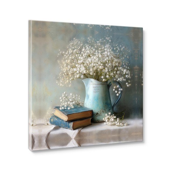 Tiskana slika na platnu 32x32 cm Gypsophila – Styler-image-3
