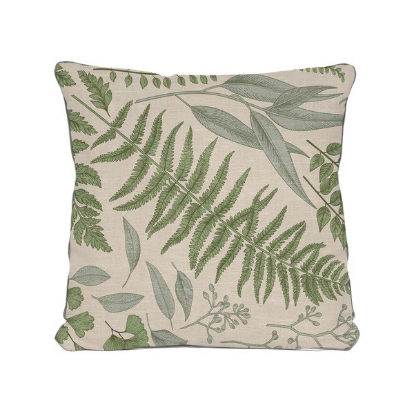 Bež okrasna blazina z motivom listov Really Nice Things Botanical, 45 x 45 cm-image-3