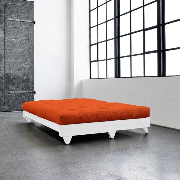 Raztegljiv kavč Karup Fresh White/Orange-image-2