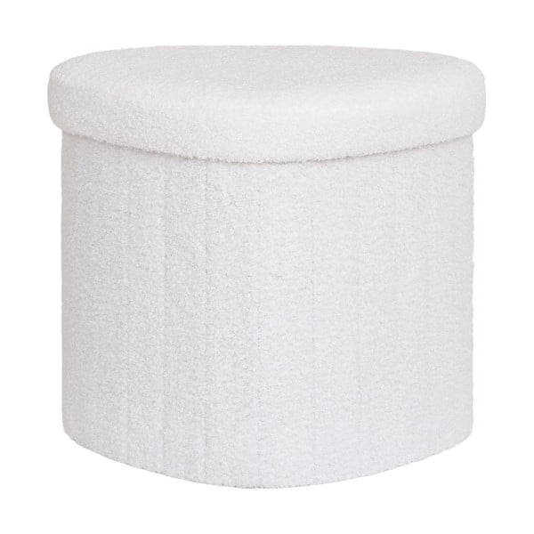 Bel tabure iz tkanine bouclé Medford – House Nordic