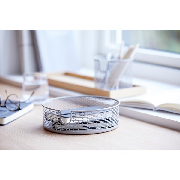 Siva kovinska košara za shranjevanje Zone Inu, ø 20 cm-image-4