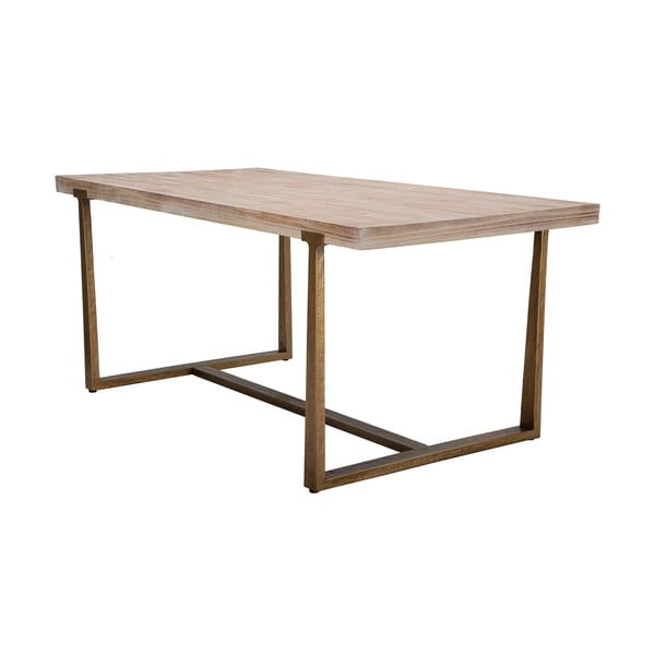 Jedilna miza v naravni barvi 180x90 cm Ankara – Mauro Ferretti-image-3